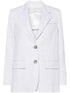 single-breasted blazer